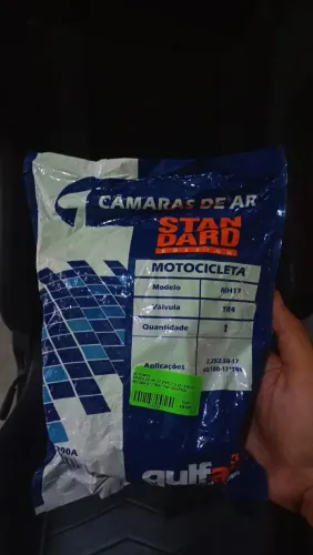 Câmara de ar 18 pneu moto