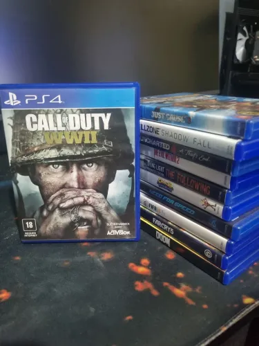 JOGOS PS4 - 11 UNIDADES *PREÇO DA UNIDADE*