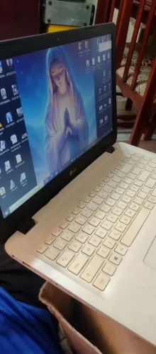 Notebook LG i5 de 7 geração tela de 15 polegadas