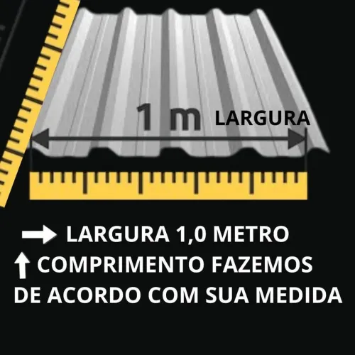 Tapume metálica