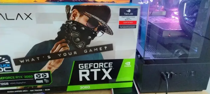 Placa de vídeo RTX 3060 12GB na garantia 