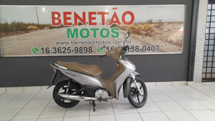 HONDA BIZ 125i PRATA 2019