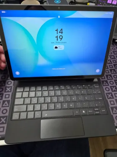 Galaxy tab S10 FE com case com teclado e capa original