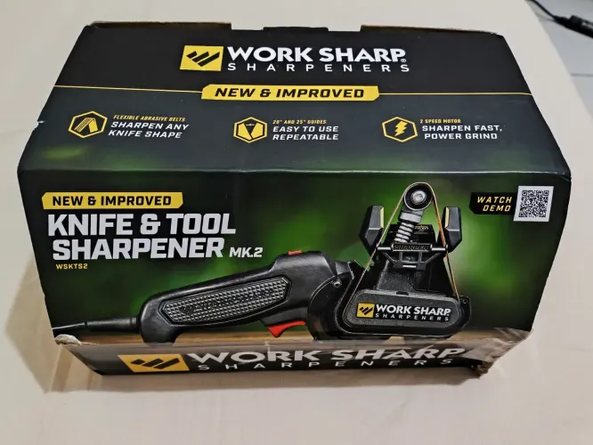 Afiador amolador de facas, tesouras,  e ferramentas work Sharp MK2 novo