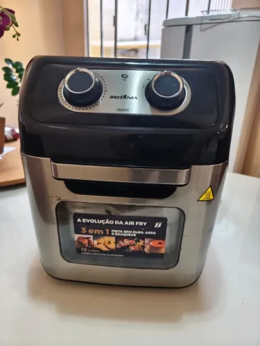 Air Fryer 3 em 1 Britânia - 12 Litros | NOVA NA CAIXA ?