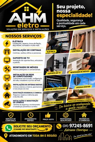 Eletricista, marido de aluguel