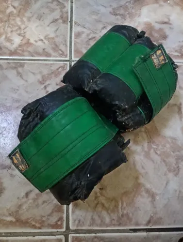 Caneleiras de treino