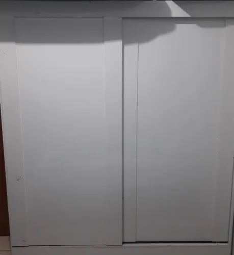 Guarda Roupa Branco 2 portas