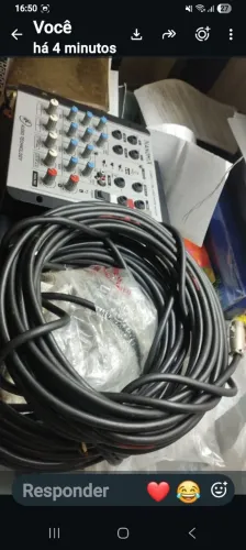 Mesa de som completa