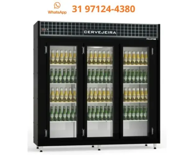 Cervejeira 3 portas industrial Polo Frio
