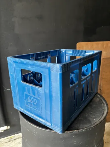 Engradado Plástico para Garrafas 600 ml - Capacidade 24 Unidades