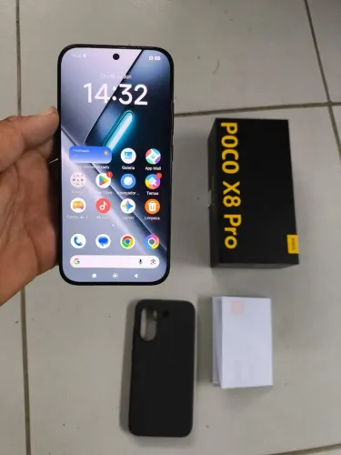 XIAOMI POCO X8 PRO 5G 256GIGAS 8+8 DE RAM SNAPDRAGOM 3.34 CAPA E NOTA PREÇO 1900$