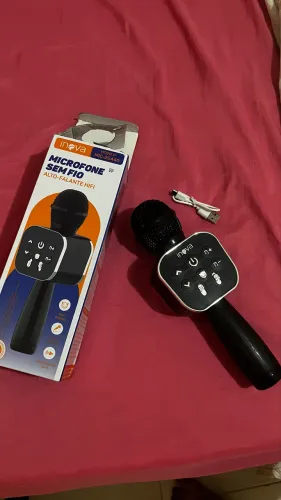 Microfone sem fio ENSAIO