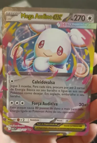Carta Pokémon - Mega Audino EX
