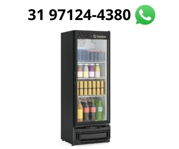 Refrigerador Expositor 410L Gelopar
