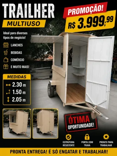 Venda de Trailher em ótimo estado de conservação