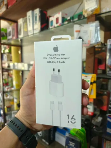 Carregador iphone 35w turbo usb-c para usb-c