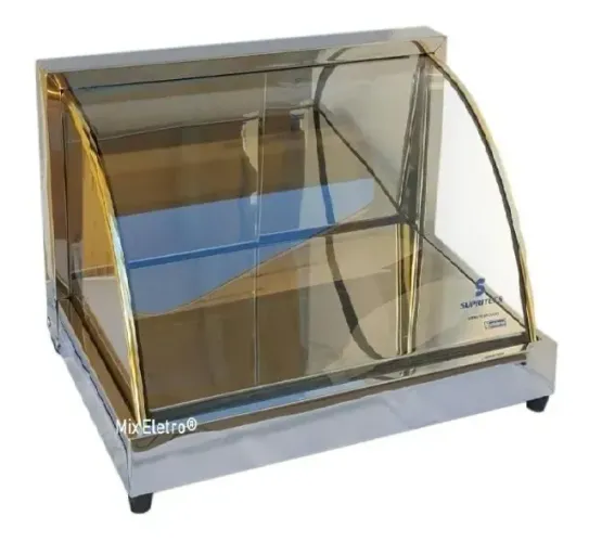 Estufa vitrine seca/fria + gelo reutilizável