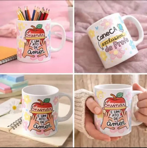 Caneca Personalizada para Professor (a)