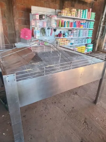 Venda essa excelente banca para melhorar o designer do seu mercado.