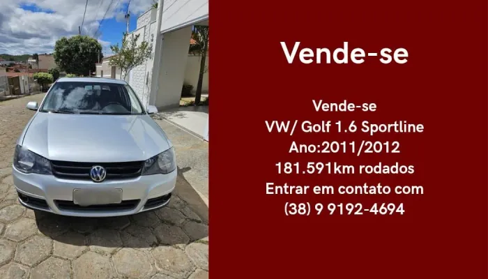 Volkswagen Golf Sportline 1.6 MI Total Flex 8V 4P 2012