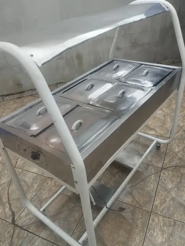 Buffet térmico 6 cubas valor $ 700.00