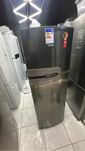 Geladeira Cônsul Seminova inox 340l | Frete grátis 