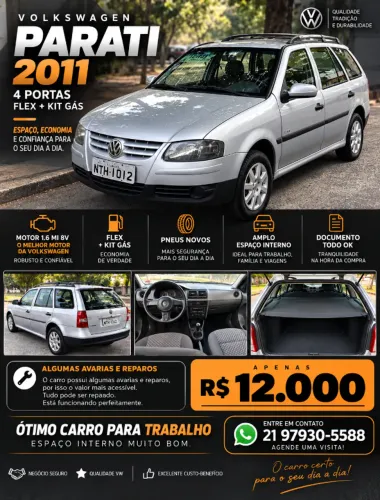 Volkswagen Parati 1.6mi/1.6mi City/t.field T.flex 2010