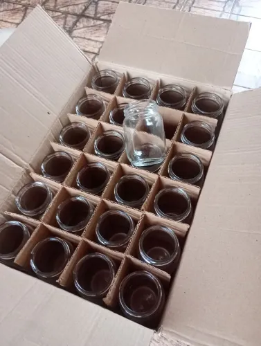 Potes de vidro para decoração ou doces