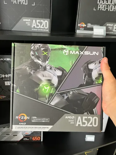 PLACA MÃE AMD A520 MAX SUN 