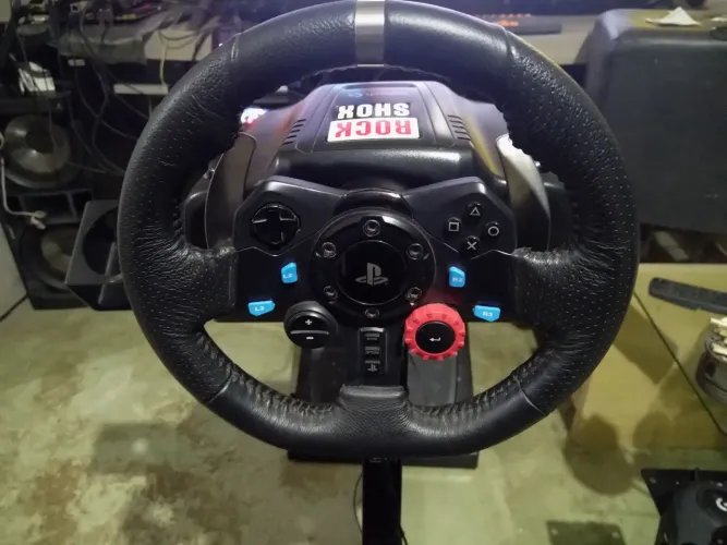 Cockpit completo volante logitech g29 manopla cambio 