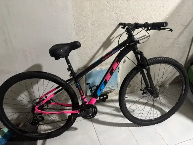 Bicicleta GTI Roma com Cadeira Infantil