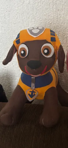 Boneco Zuma Patrulha Canina Em Feltro - Decoração De Festa