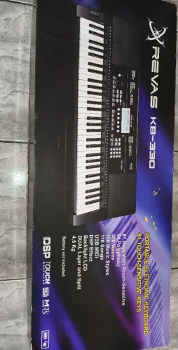 Teclado Revas kb - 330 by Roland + Suporte(estante) + pedal Sustain