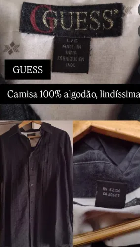 Camisa manga longa GUESS