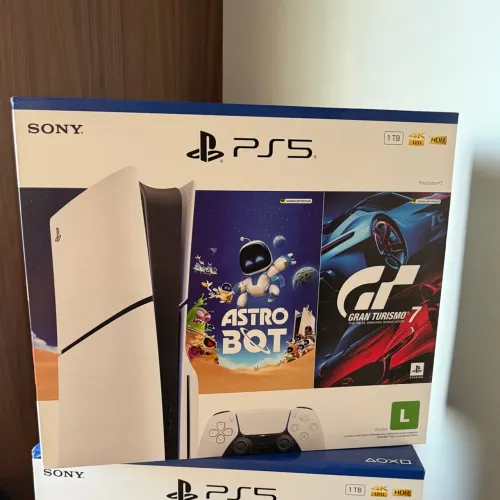 Playstation 5 LACRADO Slim Midia Fisica com 2 jogos