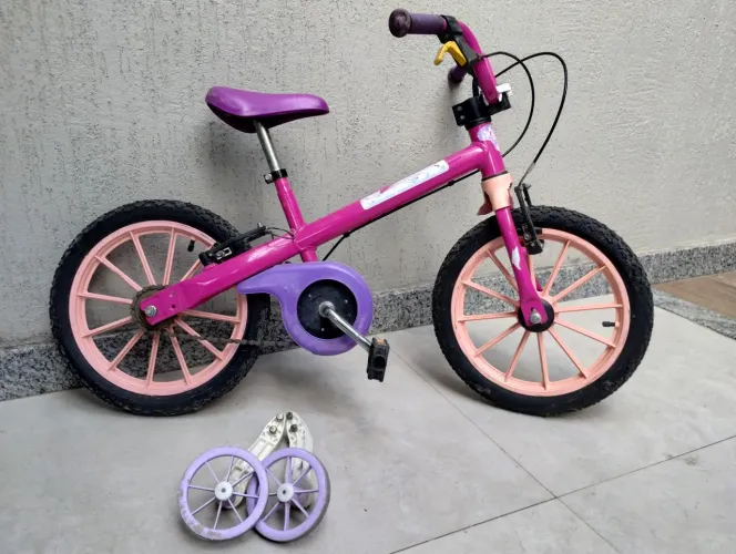 Bicicleta Top Girls Aro 16 Nathor