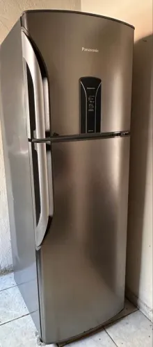 Geladeira Panasonic Frost Free Inox - Funcionando perfeitamente