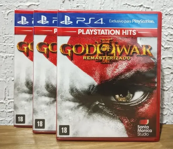 God Of War 3 Ps4 Lacrado (Aceitamos seu jogo usado com pagamento)