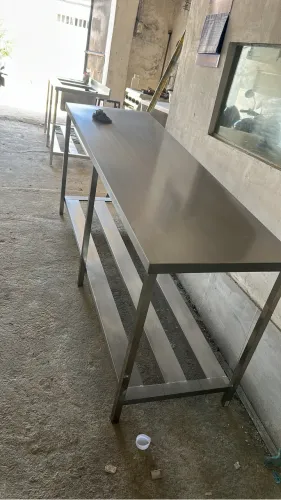 Mesa aço inox