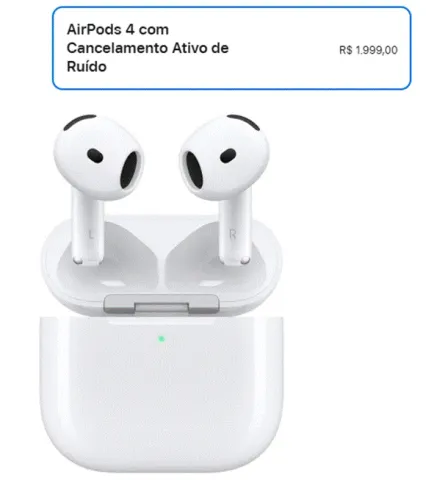 VENDO FONE DE OUVIDO DA APPLE