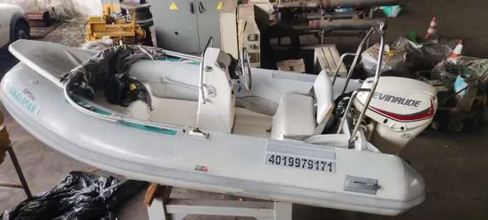 Bote Flexboat SR-12 LXE MP, 12 Pés, Motor Envirude 60HP