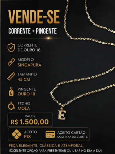 Cordão ouro