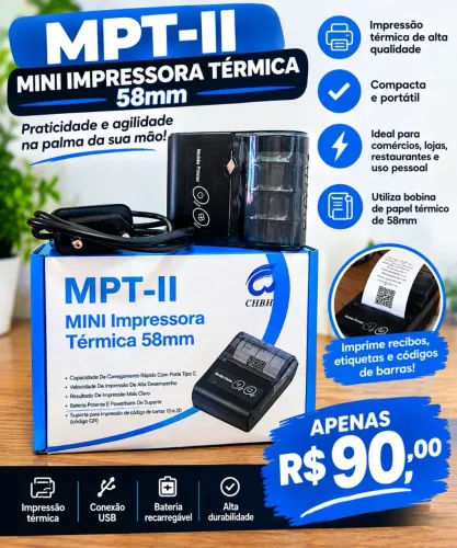 Impressora de nota Delivery