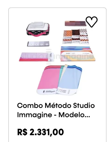 Vendo kit de tecidos para realização de coloração pessoal 