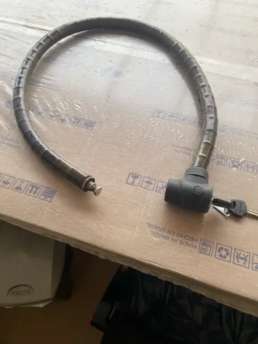 Cadeado reforçado para moto