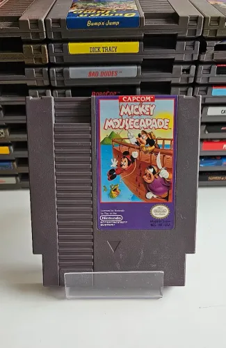 Jogo Cartucho Mickey Mousecapade para NES Nintendinho 8bits 72 pinos