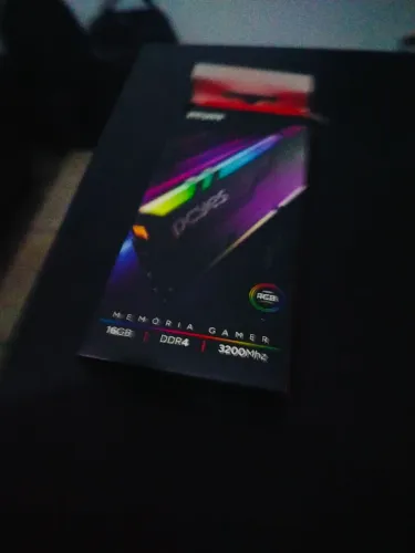 Memória RAM DDR4 PCYes, RGB, 16GB, 3200MHz<br>