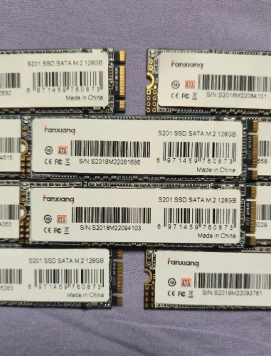 Lote 5 M.2 128GB Fanxiang (Excelente)