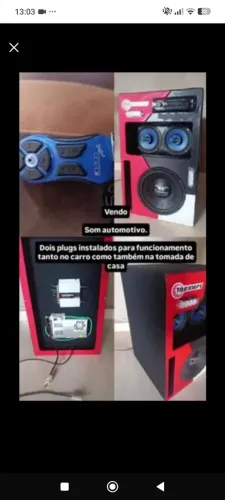 Caixa de som automotivo profissional - Auto falante de 10 polegadas | Leia a descrição